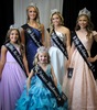The 2023 Arkansas County Fair Queens and Princess (left-right): Little Miss Arkansas County- Hattie Shook, Miss Arkansas County- Addyson McCrea, Jr Miss Arkansas County- Berkeley Fox, Petite Miss Arkansas County - Emery Neukam, and (front row) Princess Bluebonnet -Ensley Young. 