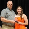 Presented in honor of Coach Bobby Peeks, the first Dragonette Impact Award was awarded to Crissa Ahrens.