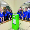 MASH Camp students unveiled the new drug take-back box located at DeWitt Hospital